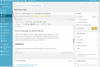How to properly add images in wordpress