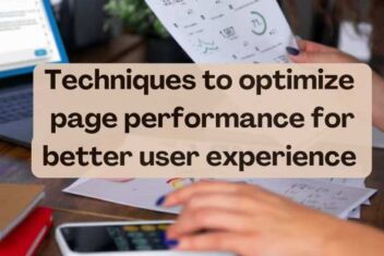 Page experience website performance