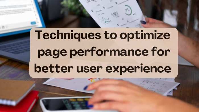 Page experience website performance