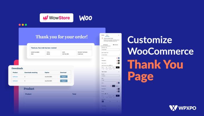 How to easily create custom woocommerce thank you pages