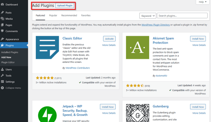 How to install plugin stream on wordpress