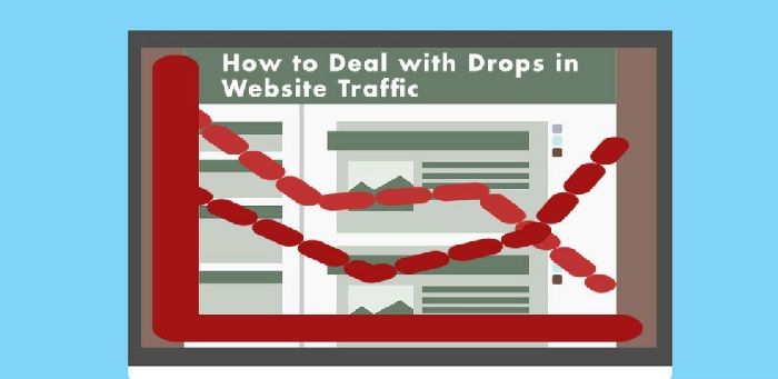 Diagnosing traffic drops using google analytics