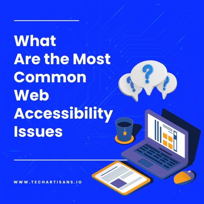 Common web accessibility mistakes