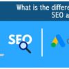 Difference seo between ppc adwords google what