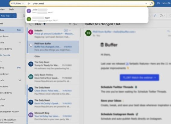 Search just got personal now extending online search to e mail boxes