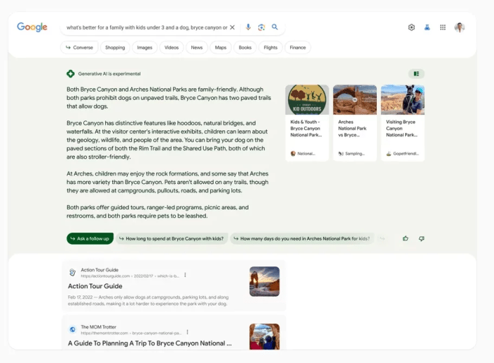 AI for Search Insights Search ai mode deep research