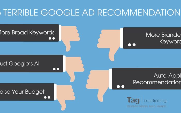 Ad platforms should you shouldnt you take recommendations