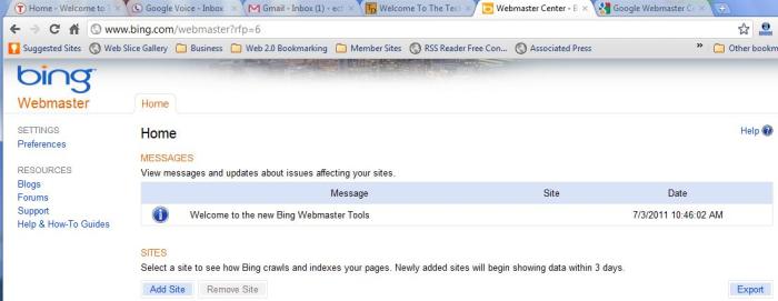 How to get bing to index your content instantly