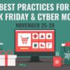 Black friday cyber monday checklist