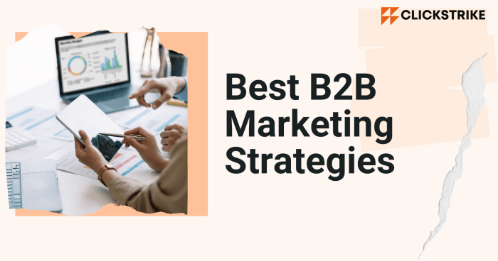 B2b marketing strategies that raise visibility and win new business