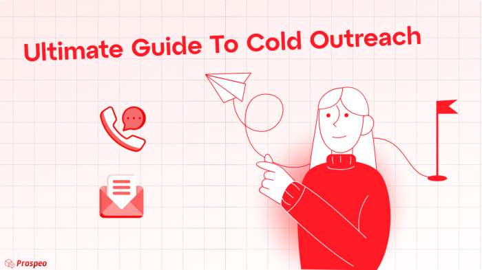 Social media cold outreach