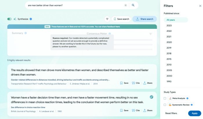 Google ai overviews trending toward authoritative sites