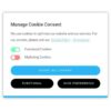 Change color for refuse button of cookie notice plugin