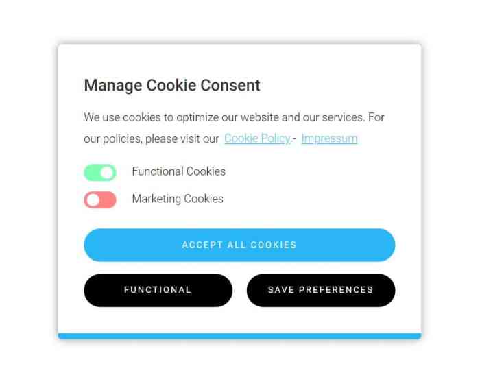 Change color for refuse button of cookie notice plugin