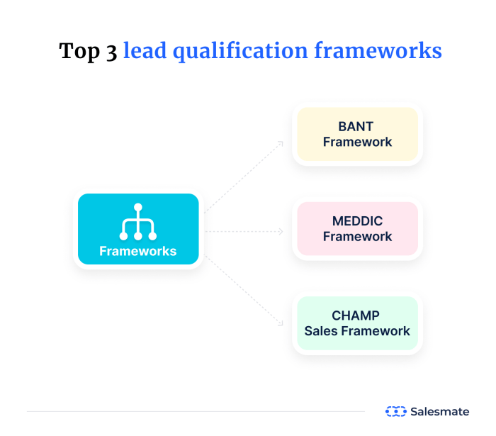 Effective lead qualification frameworks