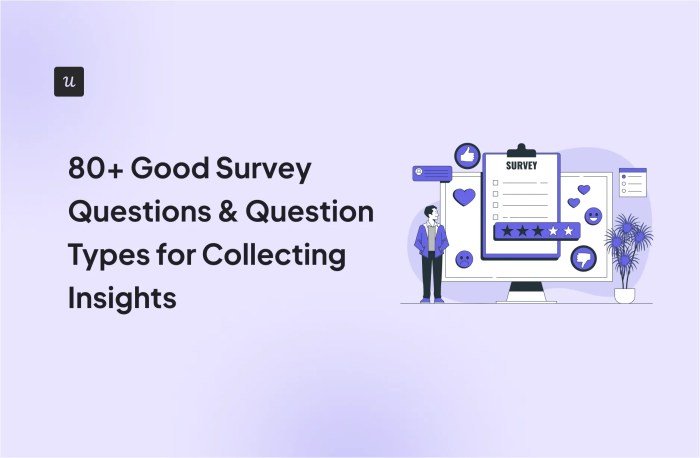 Survey questions that work