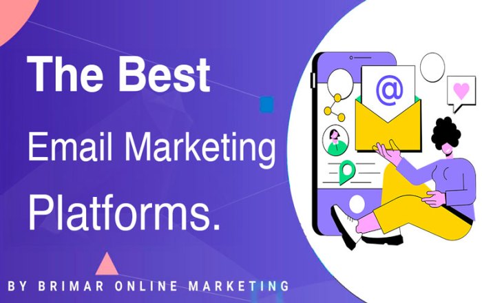 Email marketing platforms comparison