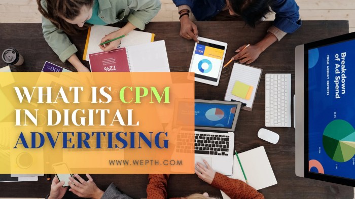 Advertising cpm benchmarks study