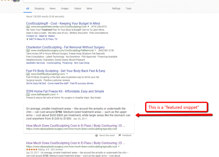 Featured snippets vs rich results unveiling the differences