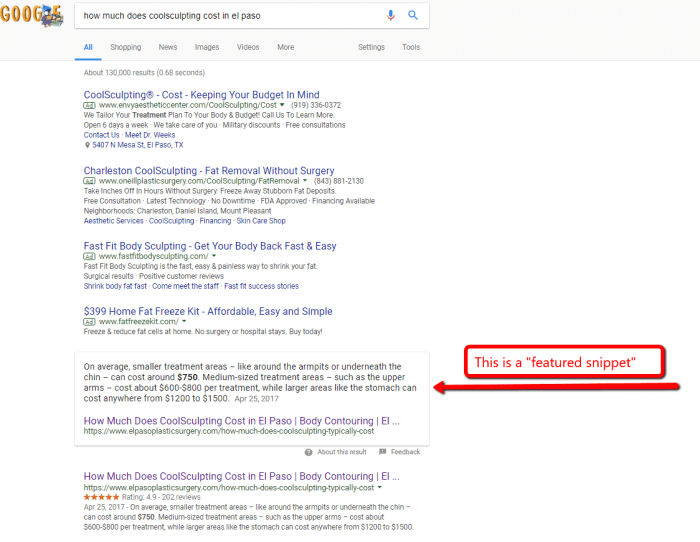 Featured snippets vs rich results unveiling the differences
