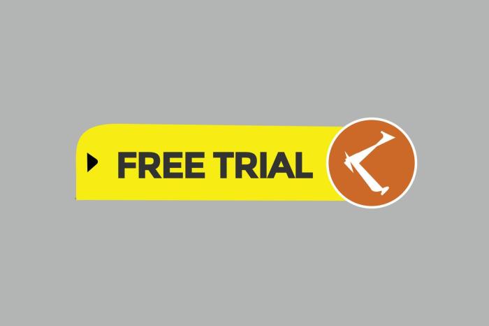 Free trial might be dangerous