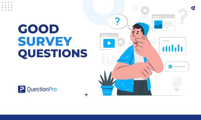 Survey questions that work