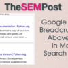This week in search google introduces breadcrumb serps and more