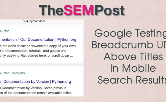 This week in search google introduces breadcrumb serps and more
