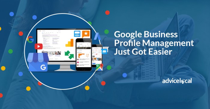 Google business profile management tools