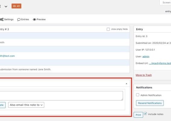 How to edit thankyou page to gravity form