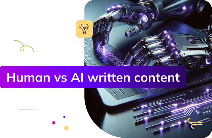 Human vs AI written content - Content Experiment Results Ai vs human content
