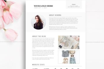 How to set up a media kit page in wordpress