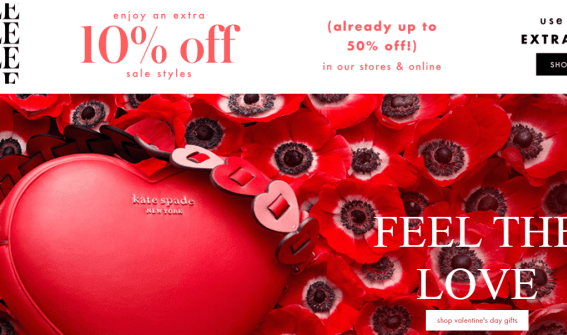 Valentines day remarketing campaign