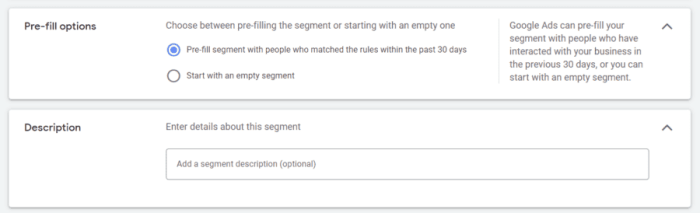 Google gives remarketing targeting optimization a sliding scale