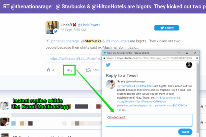 Mentions tool react identify logged Mentions tool react identify logged