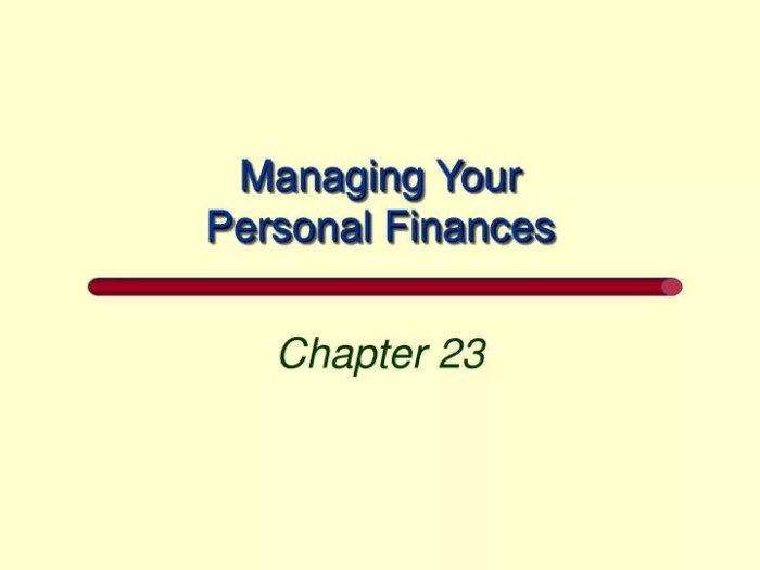 Manage finances effectively Manage finances effectively