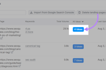 Which of my pages should i seo optimize