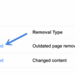Google remove outdated content