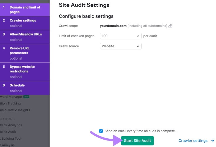 Custom extraction for duplicate content