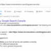 Google search console how to fix page indexed without content