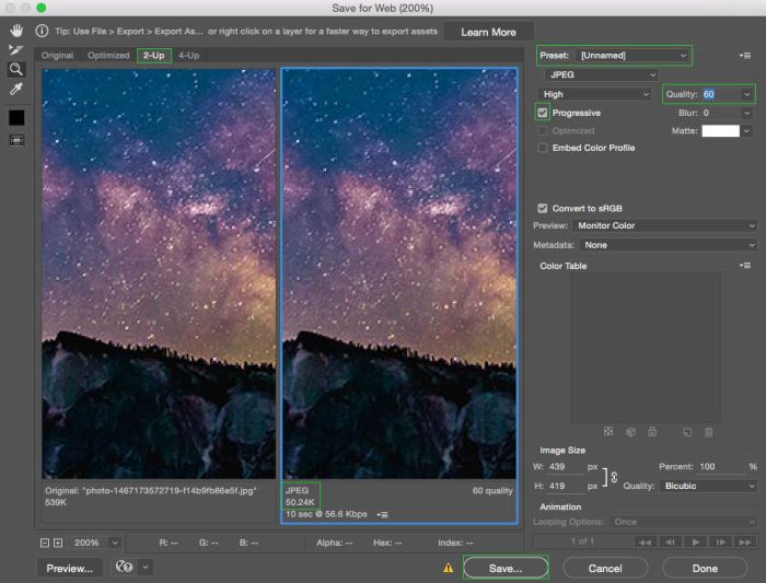 How to optimize images for web performance without losing quality