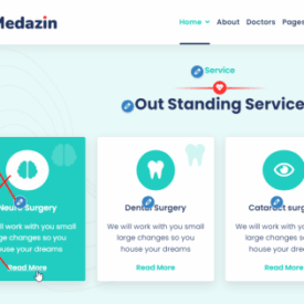 How to create a services section in wordpress