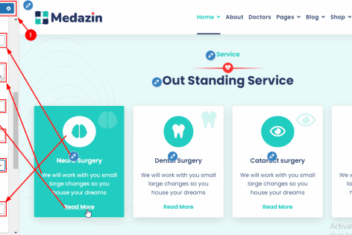 How to create a services section in wordpress