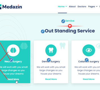 How to create a services section in wordpress