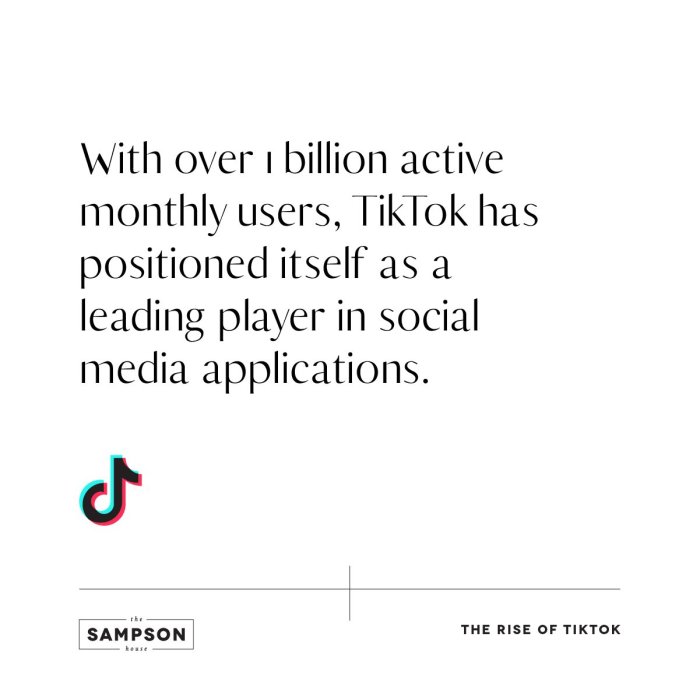 The rise of tiktok