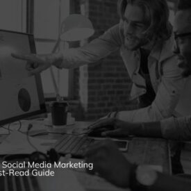 Social media marketing for technology services