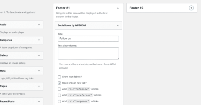 How to change the footer in your wordpress admin panel