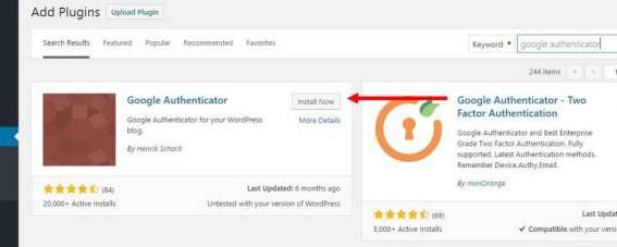 Wordpress two factor authentication 2fa setup using allinonesecurity