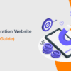 Infographic typical professional services website vs  lead generation webs