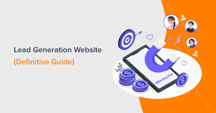 Infographic typical professional services website vs lead generation webs